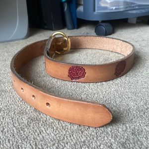 Custom Leather belt